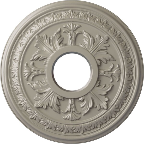 Ekena Millwork Baltimore Ceiling Medallion (Canopies up to 5 1/2"), 15 3/8"OD x 4 1/4"ID x 1 1/2"P, Pearl White CM15BAPWS - main
